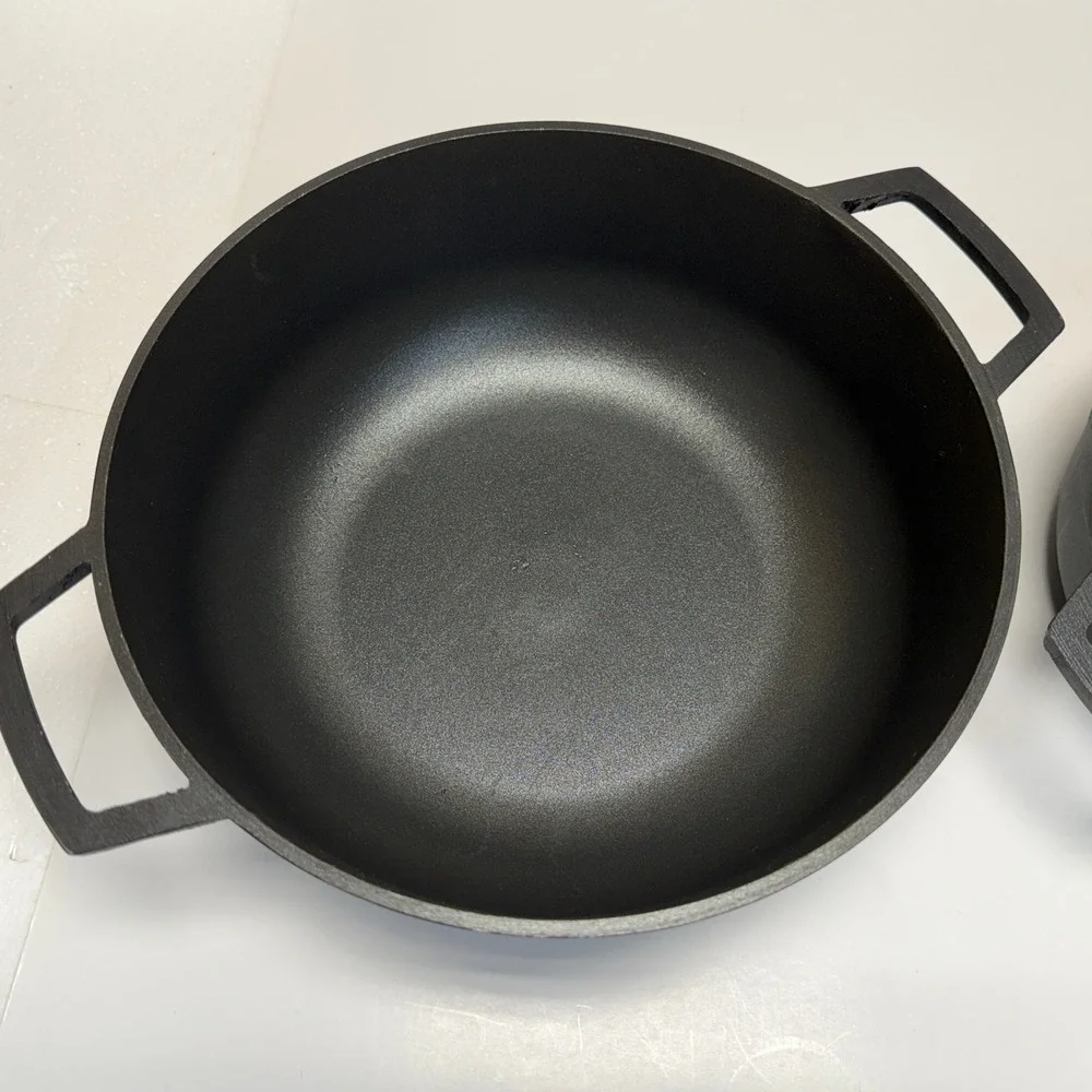 Lot‎ of 3 Imusa Black Cast Aluminum Nesting Pot Kitchen Dual Handle Cookware